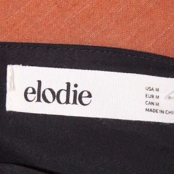 NWT Elodie Black Crop top Women Size Medium - Picture 14 of 16